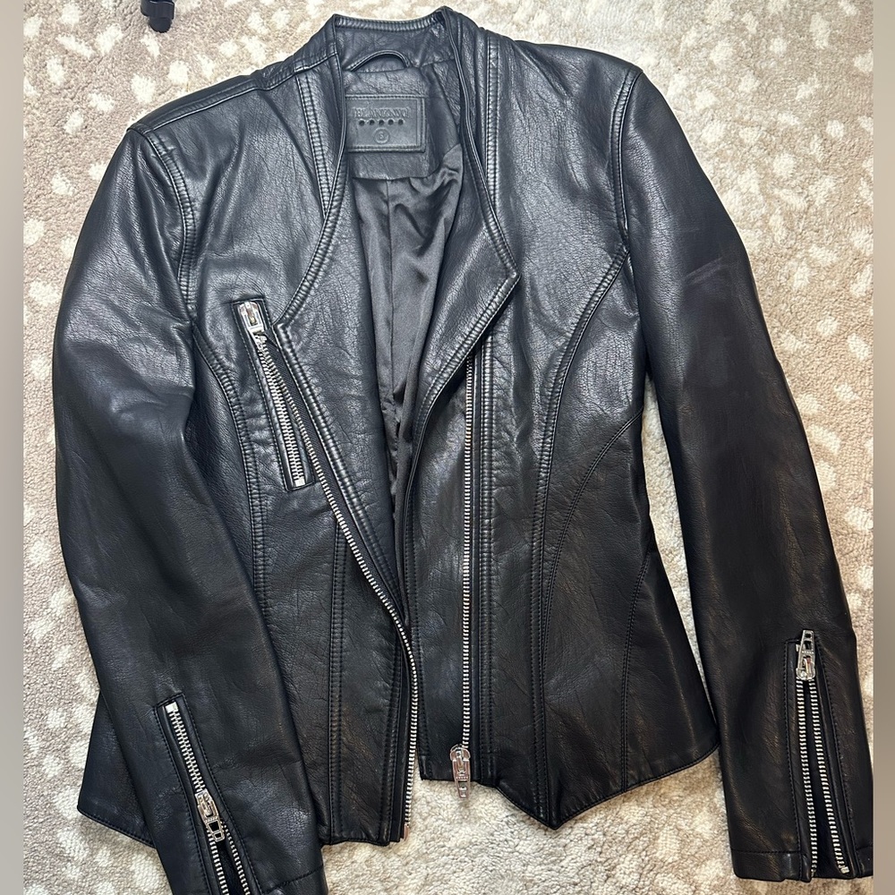 NEW BlankNYC faux leather jacket